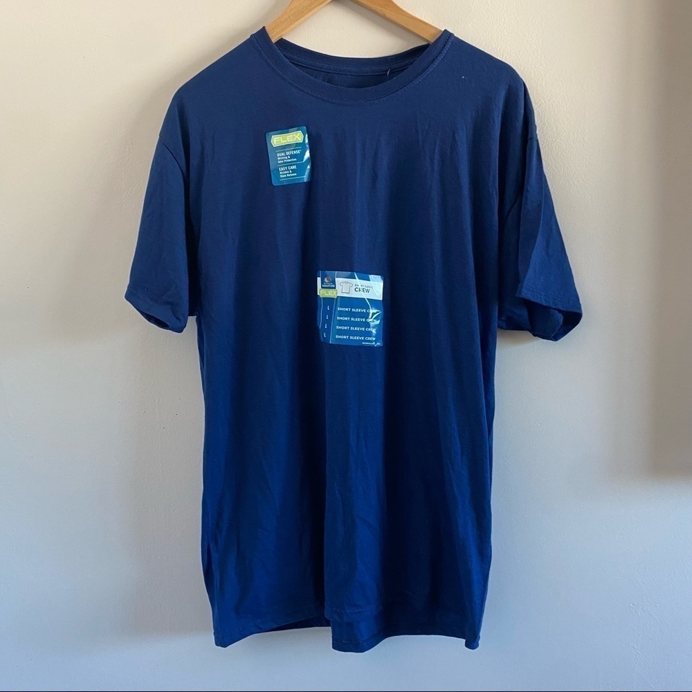 Fruit of the Loom NWT Blue Tee Shirt | Classic Cotton Tee